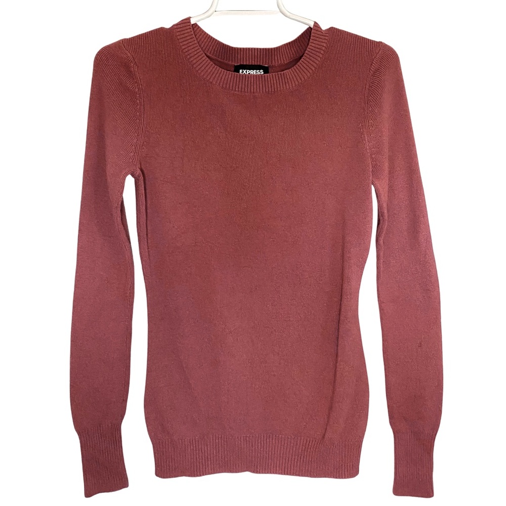 Express Mauve Crewneck Sweater EUC Size M